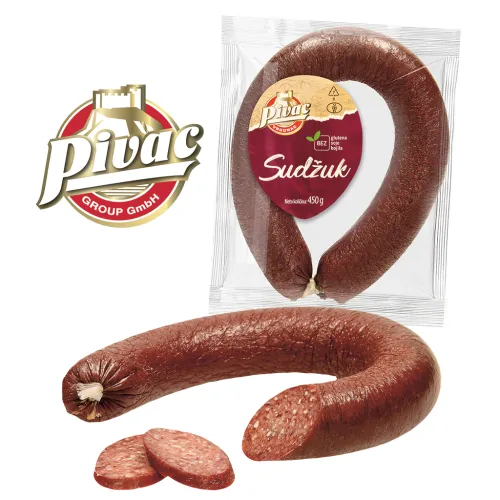 Bosanski Sudžuk Rindsrohwurst, geräuchert.