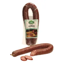 Halal Rinderwurst, grobzerkleinert, gerä.. Halal Rinderwurst, grobzerkleinert, gerä..