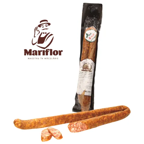 Carnati casa Gherla - Grobe Rohwurst aus Schweinefleisch, geräuchert