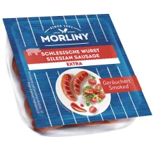 Schlesische Wurst. Wurst aus Schweinefle.. Schlesische Wurst. Wurst aus Schweinefle..