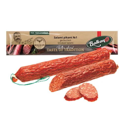 Salami N1, pikant, geräuchert