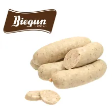 Polnische mittelgrobe Weißwurst aus Schw.. Polnische mittelgrobe Weißwurst aus Schw..