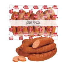 Kochsalami mit Knoblauch, geräuchert Kochsalami mit Knoblauch, geräuchert