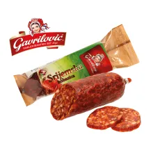Rohwurst nach Art einer Plockwurst Rohwurst nach Art einer Plockwurst