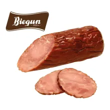 Geräucherte polnische Schinkenwurst, gro.. Geräucherte polnische Schinkenwurst, gro..