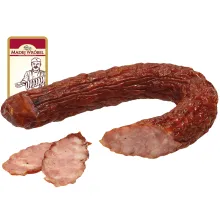 Kолбаса с ягодами можжевельника, копчена..