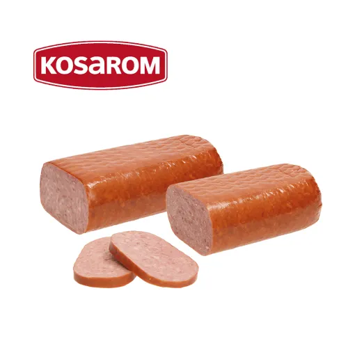 Salamul casei - Grobe Brühwurst aus Schweine- und Rindfleisch, geräuchert, mit Schweinekollagen und Fleischaroma