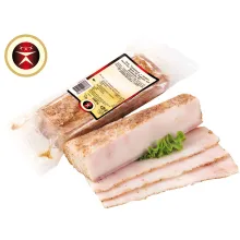Gesalzener Speck mit Knoblauch nach ukra..