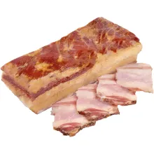 Шпик горячего копчения 