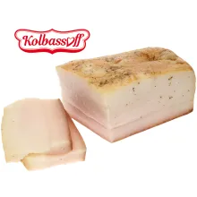 Geräucherter Schweinerückenspeck Geräucherter Schweinerückenspeck