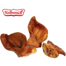 Schweineohren, gepökelt, gegart und gerä.. Schweineohren, gepökelt, gegart und gerä..