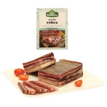 Halal Rinder-Bauchspeck, gesalzen, geräu.. Halal Rinder-Bauchspeck, gesalzen, geräu..