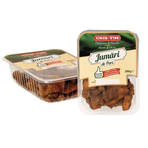 Cristim-Jumari Schweinefleisch, in Sonnenblumenöl frittiert