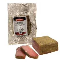 Gepökeltes gewürztes Schweinefleisch, lu.. Gepökeltes gewürztes Schweinefleisch, lu..