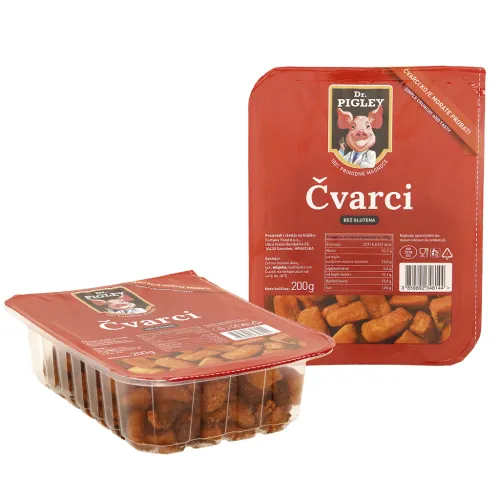 Cvarci - Knusprige Schweinegrieben mit Milch und Zwiebeln