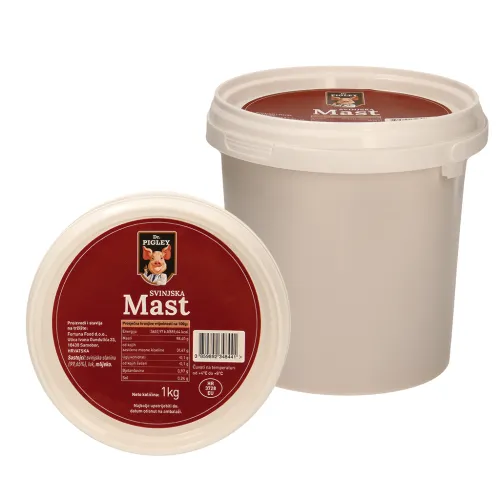 Svinjska mast - Schweineschmalz mit Milch und Zwiebeln
