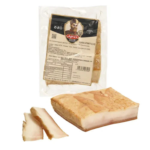 Сало сыро-копчёное Slanina afumata