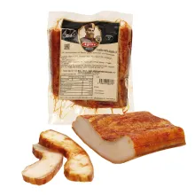 Schweinespeck mit Paprika, gegart, geräu.. Schweinespeck mit Paprika, gegart, geräu..