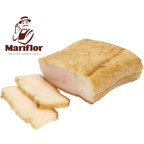 Slanina Afumata - Schweinespeck gekocht und geräuchert