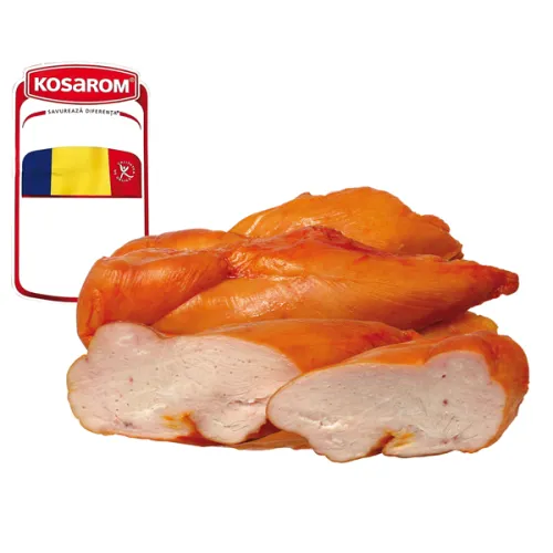 Piept de pui afumat - Филе куриной грудки, вареное и копченое, с мясным ароматизатором