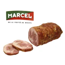 Rumänische Schweinenacken-Rolle, gepökel.. Rumänische Schweinenacken-Rolle, gepökel..