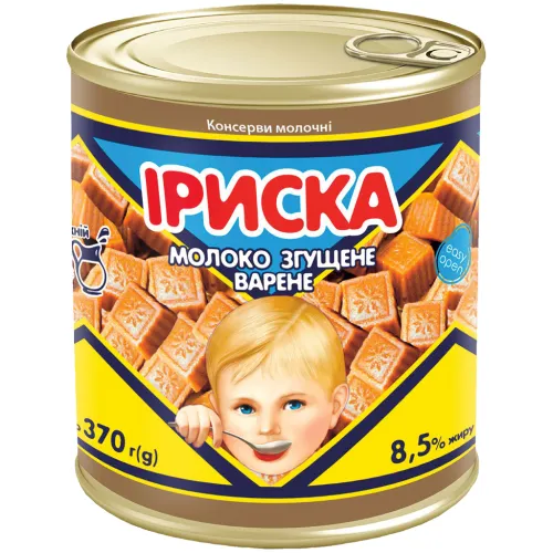 Карамелизированный продукт из сгущённого молока с сахаром Ириска 8,5% жира