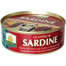 Atlantische Sardine - Stücke mit Haut un..