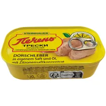 Dorschleber in eigenem Saft und Öl, mit .. Dorschleber in eigenem Saft und Öl, mit ..