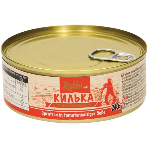 Килька в томатном соусе