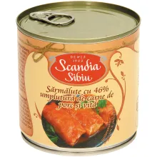 Голубцы с начинкой из свиного и говяжьег..