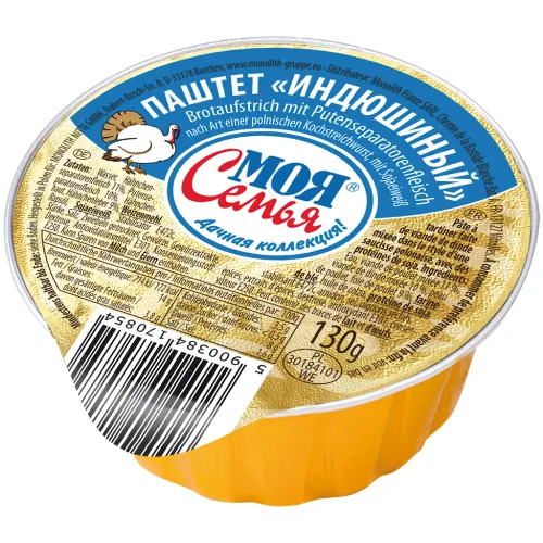 MOJA SEMJA Паштет индюшиный