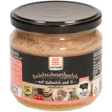 Kochstreichwurstpastete mit Vollmilch un.. Kochstreichwurstpastete mit Vollmilch un..