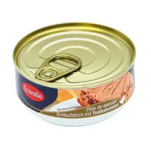 Brotaufstrich mit Putenleber und Putenfl.. Brotaufstrich mit Putenleber und Putenfl..