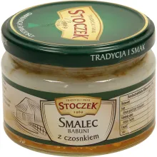 Schmalzbrotaufstrich mit Knoblauch Schmalzbrotaufstrich mit Knoblauch