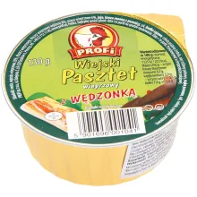 Паштет из свиной печени, копченым беконо..