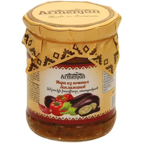Икра из печеных баклажанов
