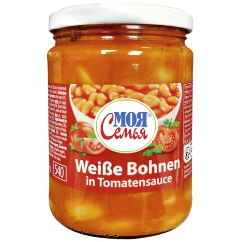 MOJA SEMJA Weiße Bohnen in Tomatensauce