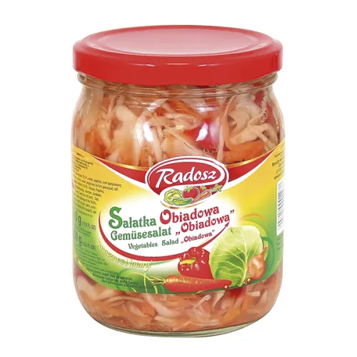 Gemüsesalat Obiadowa