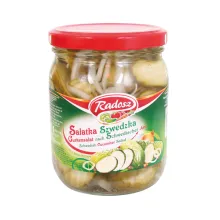 Салат из огурцов по-шведски