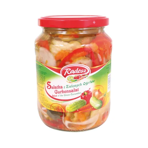 Gurkensalat Salatka z zielonych Ogorkow