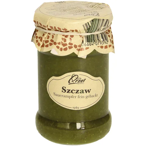 Szczaw Sauerampfer fein gehackt. Pasteurisiert.