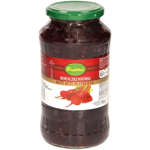 Fruktus-Свекла резаная, маринованная. Пастеризованная.