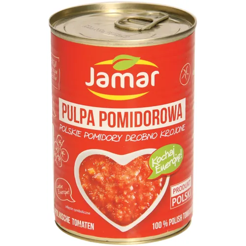 Pulpa pomidorowa klasyczna - Tomaten, stückig. Pasteurisiert.