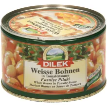 Weiße Bohnen in Tomatensauce Weiße Bohnen in Tomatensauce