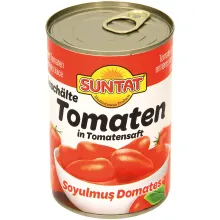 Geschälte Tomaten in Tomatensaft Geschälte Tomaten in Tomatensaft