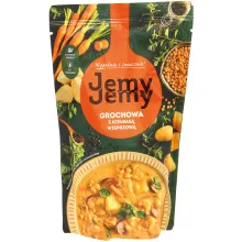 Erbsensuppe mit geräucherter Brühwurst Erbsensuppe mit geräucherter Brühwurst