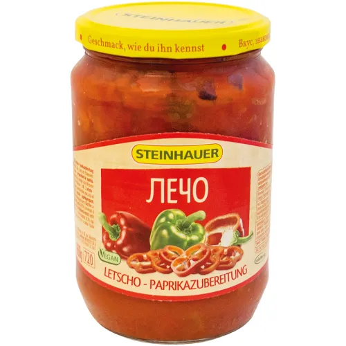Letscho - Paprikazubereitung