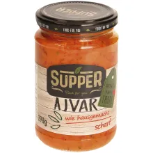 Paprika- und Auberginenzubereitung Paprika- und Auberginenzubereitung