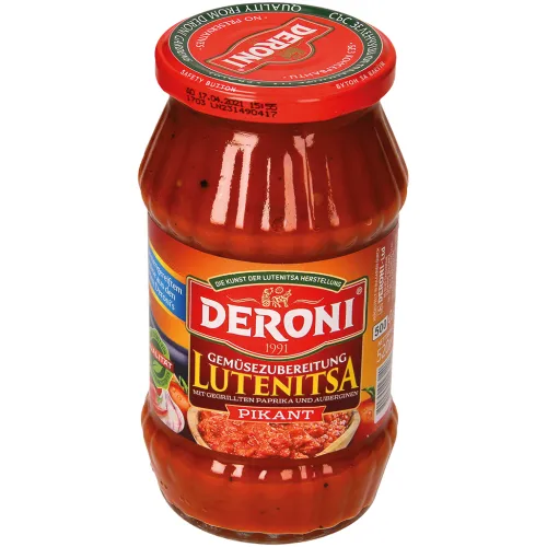 Овощное пюре пикантное Lutenitsa Lutiva