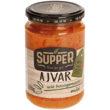 Paprika- und Auberginenzubereitung Paprika- und Auberginenzubereitung